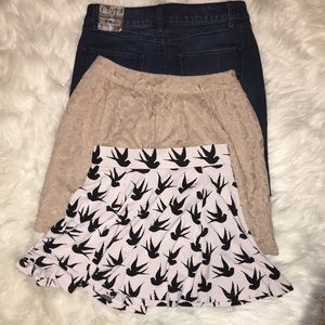 3 Skirt Bundle